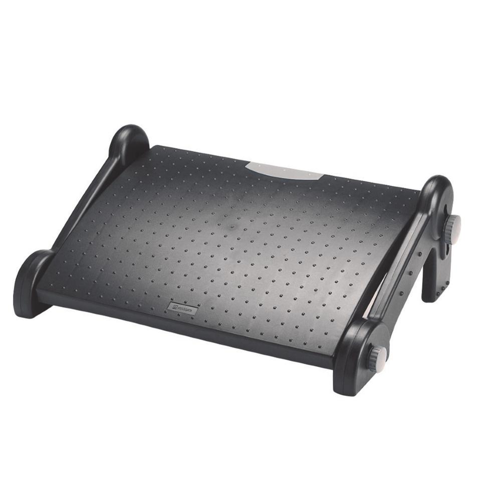 Kensington Footrest Adjustable 350w x 490lmm Black Winc