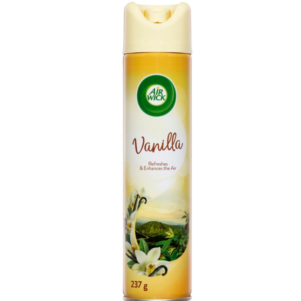 Air Wick Aerosol Vanilla Air Freshener Propellant Free 237g Image