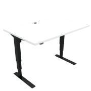 Conset 501-37 Electric Sit/Stand Desk Melamine Top 1200 X 800mm 1 Cable Hole