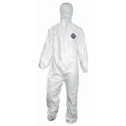 Dupont Tyvek Classic Xpert CHF5 Hooded Coverall Type 5 & 6 White