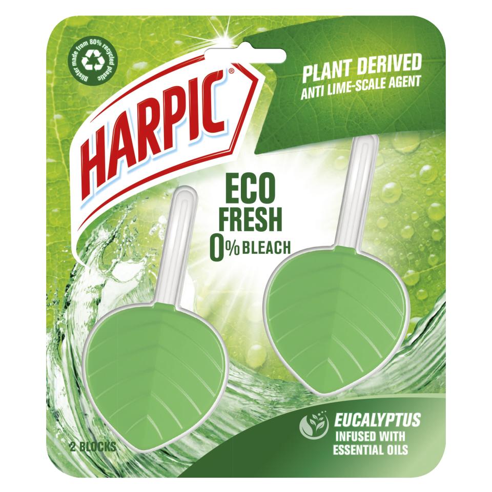 Harpic Eco Fresh Eucalyptus Packet 2