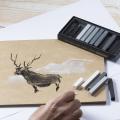 Thumbnail image of Micador For Artists Soft Pastels Greys Pack 12