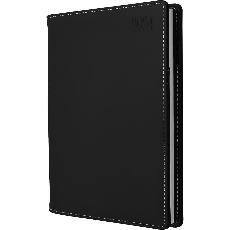 Collins Debden 2024 Associate II Diary A4 Day to Page Black