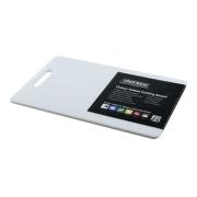 Cutting Board PP 250X400X12mm White Handle
