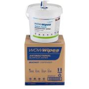 Wow Wipes Antibacterial Wipes Dispenser Bucket With 1200 Roll