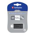 Thumbnail image of Verbatim Store 'n' Go Pinstripe USB 2.0 Flash Drive 128GB Black