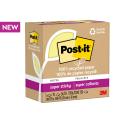 Thumbnail image of Post-it 100% Recycled Paper Super Sticky Notes 5pk 76x76 Canary