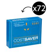 Kimberly Clark 4301 Costsaver Toilet Tissue 1 Ply 200 Sheets White Pack 72