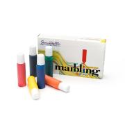 Ec Marbling Ink Assorted Colours Pack 6