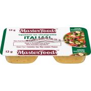 Masterfoods Italian Vinaigrette Dressing Portion Control 13g Carton 100