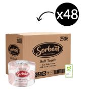 Sorbent Professional 25003 Soft Touch Toilet Tissue 2 Ply 400 Sheets Carton 48
