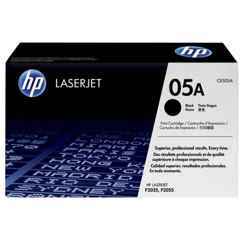 HP LaserJet 05A Black Toner Cartridge - CE505A Image