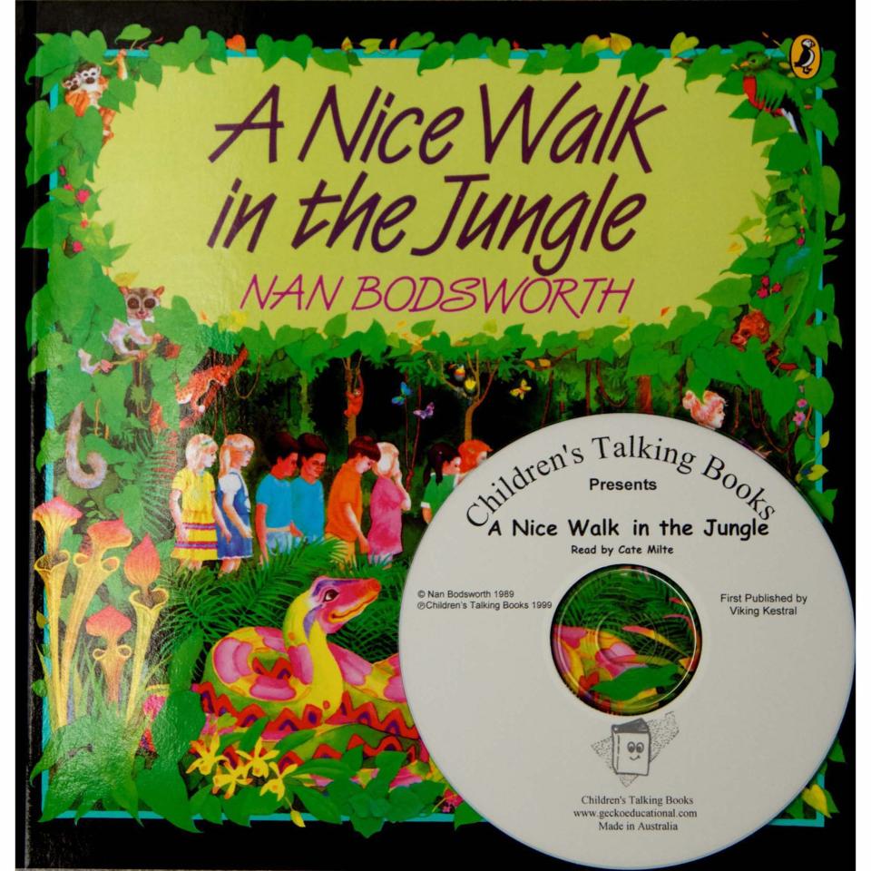 Childrens Talking Books Nice Walk In The Jungle Book And CD