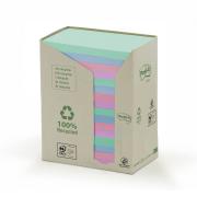 Post-It 100% Recycled Paper Notes 655-Rtp 76 X 127mm 16Pk