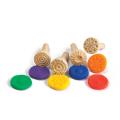 Thumbnail image of Educational Colours Wooden Dough Stampers Set 4
