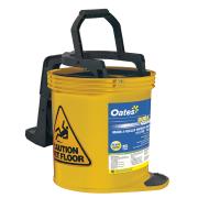 Oates Duraclean Mark II Plastic Wringer Bucket Yellow