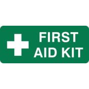 Brady 843095 Sign First Aid Kit Metal 180H X 450W mm