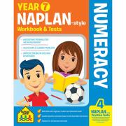 School Zone Year 7 Numeracy Naplan-style Workbook And Tests