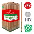 Thumbnail image of Naturals Graphite Pencils HB with Eraser Tip - Box of 72