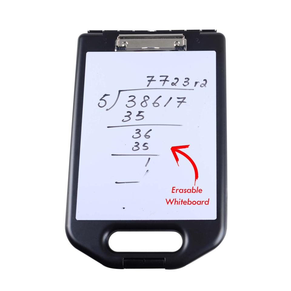 Marbig Professional Storage Clipboard With Whiteboard A4 Black Image