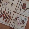 Thumbnail image of Timber Kids Aboriginal Easy-as-123 Timber Number Learning Tiles 12cm