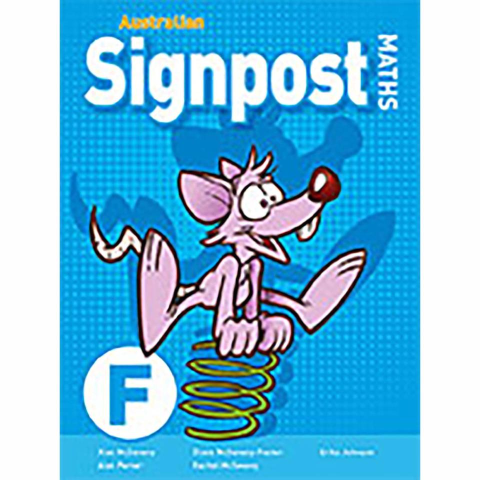 Australian Signpost Maths F Student Activity Book 3rd Edn