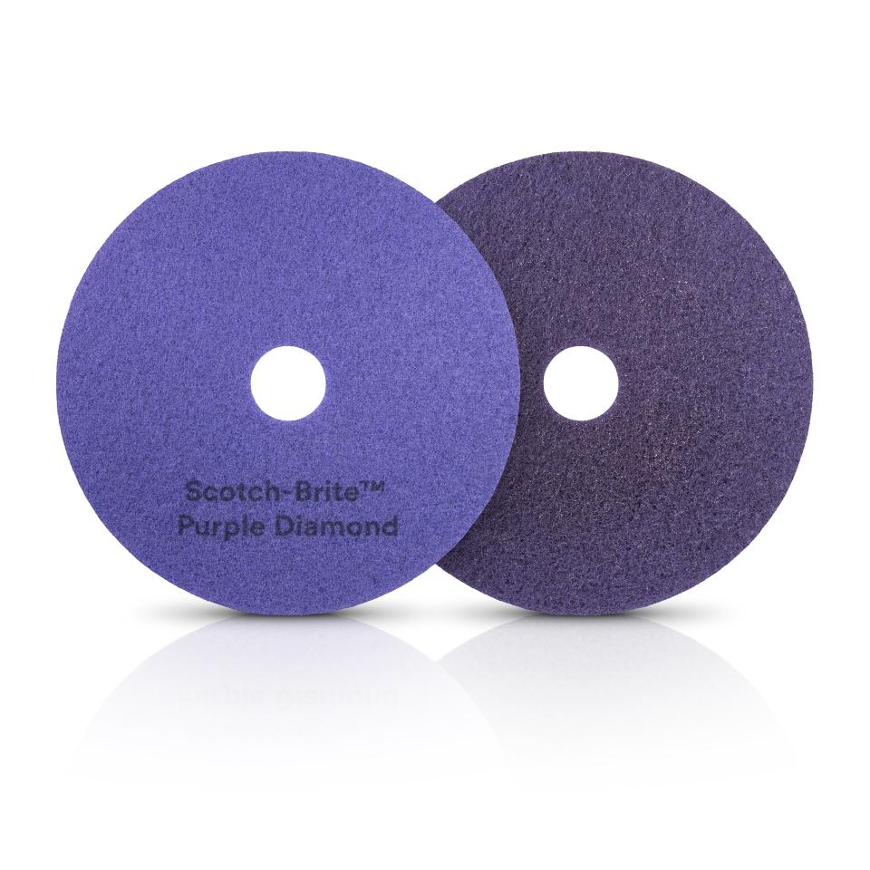 3M Diamond Floor Pads Purple 50cm Each