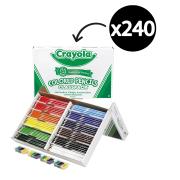 Crayola Classpack Coloured Pencils & Sharpeners - Box 240