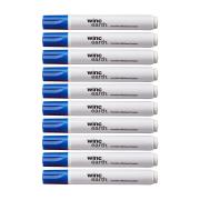 Winc Earth Whiteboard Marker Recycled Bullet Tip 1.5-3.0mm Blue Box 10