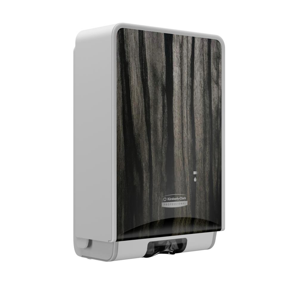 Kimberly-Clark Professional ICON Automatic Soap And Sanitizer Dispenser 58754 Ebony Woodgrain
