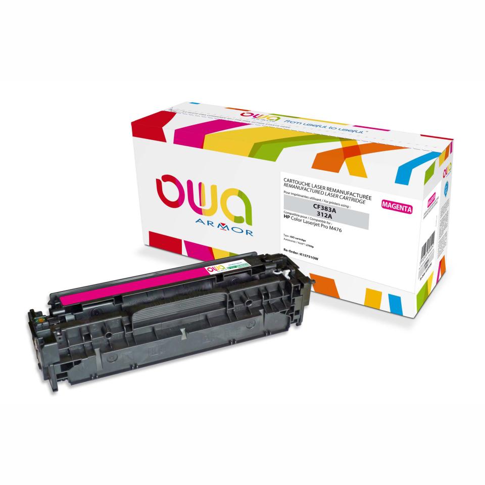 Owa CF383A Toner Cartridge 2.7K Magenta