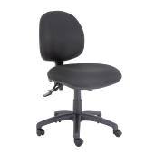Mondo Java Task Chair Medium Back Fabric Black