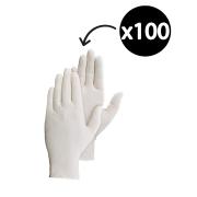 Mediflex Flexi Latex Gloves Powder Free Textured Pack 100