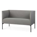 Thumbnail image of Jonas Ihreborn Talk Sofa High Back with Black Frame 2.5 Seater Warwick Beachcomber Terracotta 