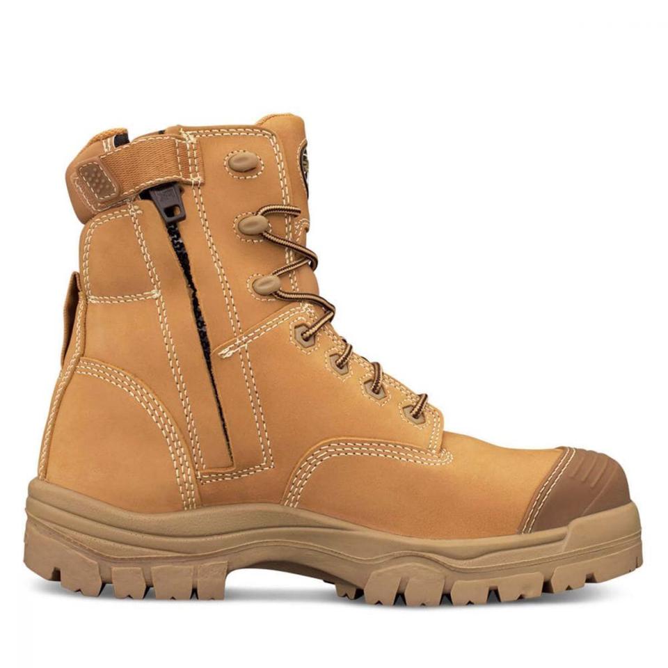 Oliver 45-632Z Wheat Zip Sided Boot 150mm TPU Sole Composite Toe Cap Wheat