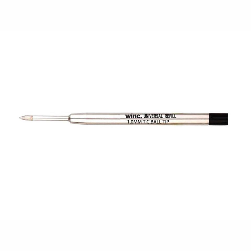 WINC Universal Ballpoint Pen Refill Medium 1.0mm Black Each Image
