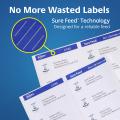 Thumbnail image of Avery Premium White Inkjet Laser Address Labels with AveryEco 14UP 50 Sheets 99.1 x 38.1mm L7163