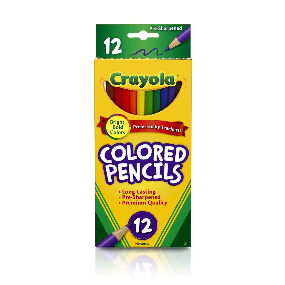 Crayola Coloured Pencils Pack 12 Image