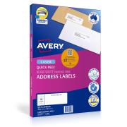 Avery L7162 QuickPeel Address Label 99.1 x 34mm 1600 Labels