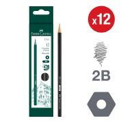1111 Black Matt Graphite Pencils HB - Box of 12
