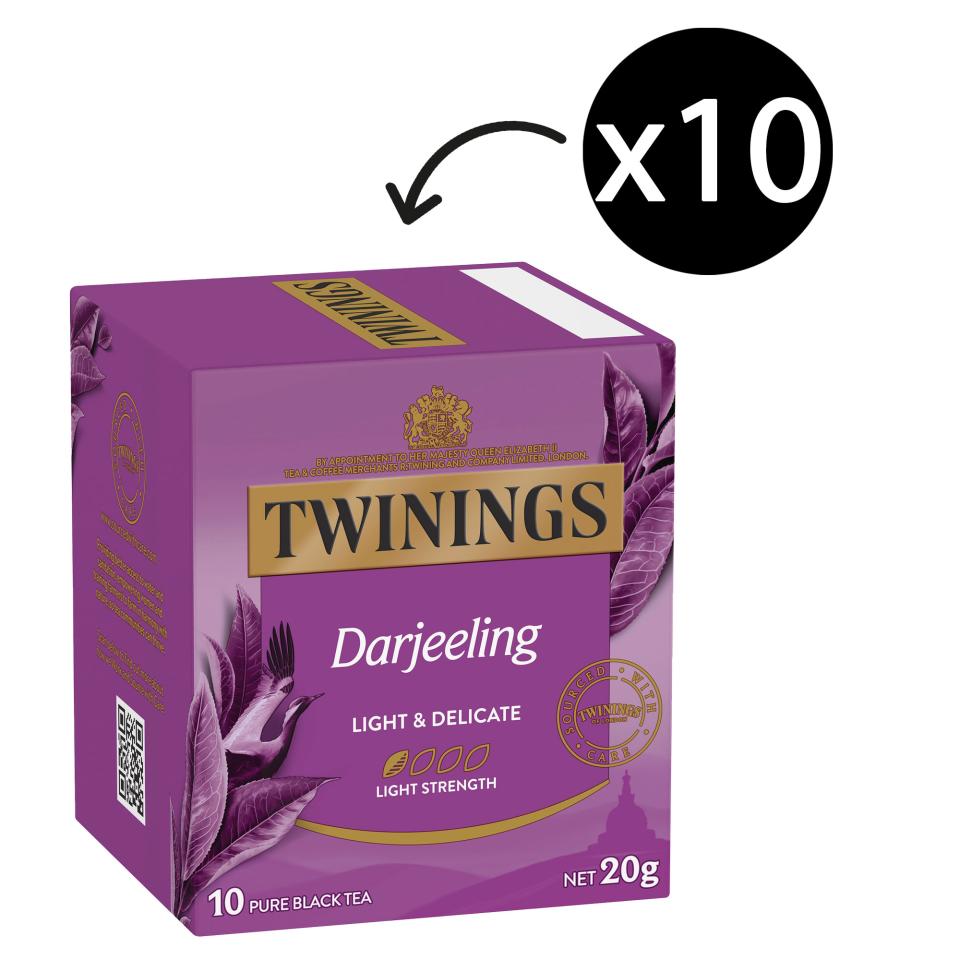 Twinings Darjeeling Tea Bags Pack 10