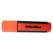 Officemax Desk Style Highlighters Chisel Tip Orange Pack Of 6