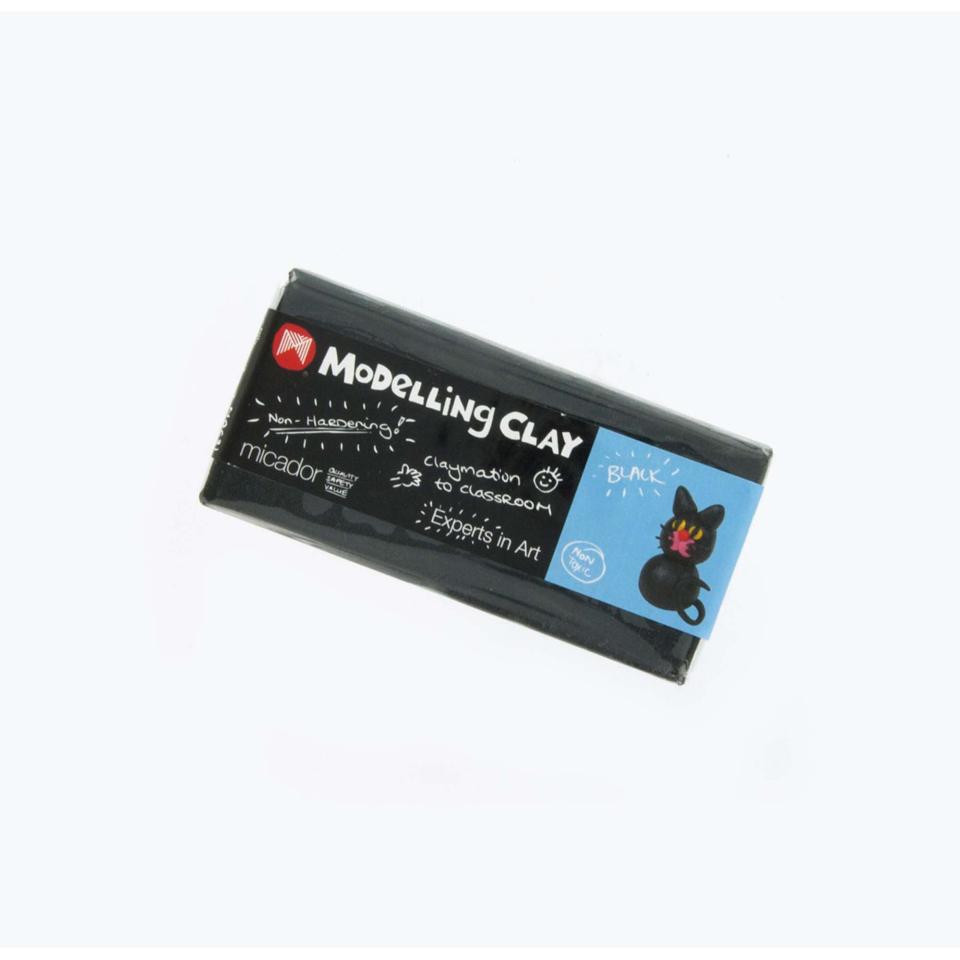 Micador Supermodelling Clay Black 500g