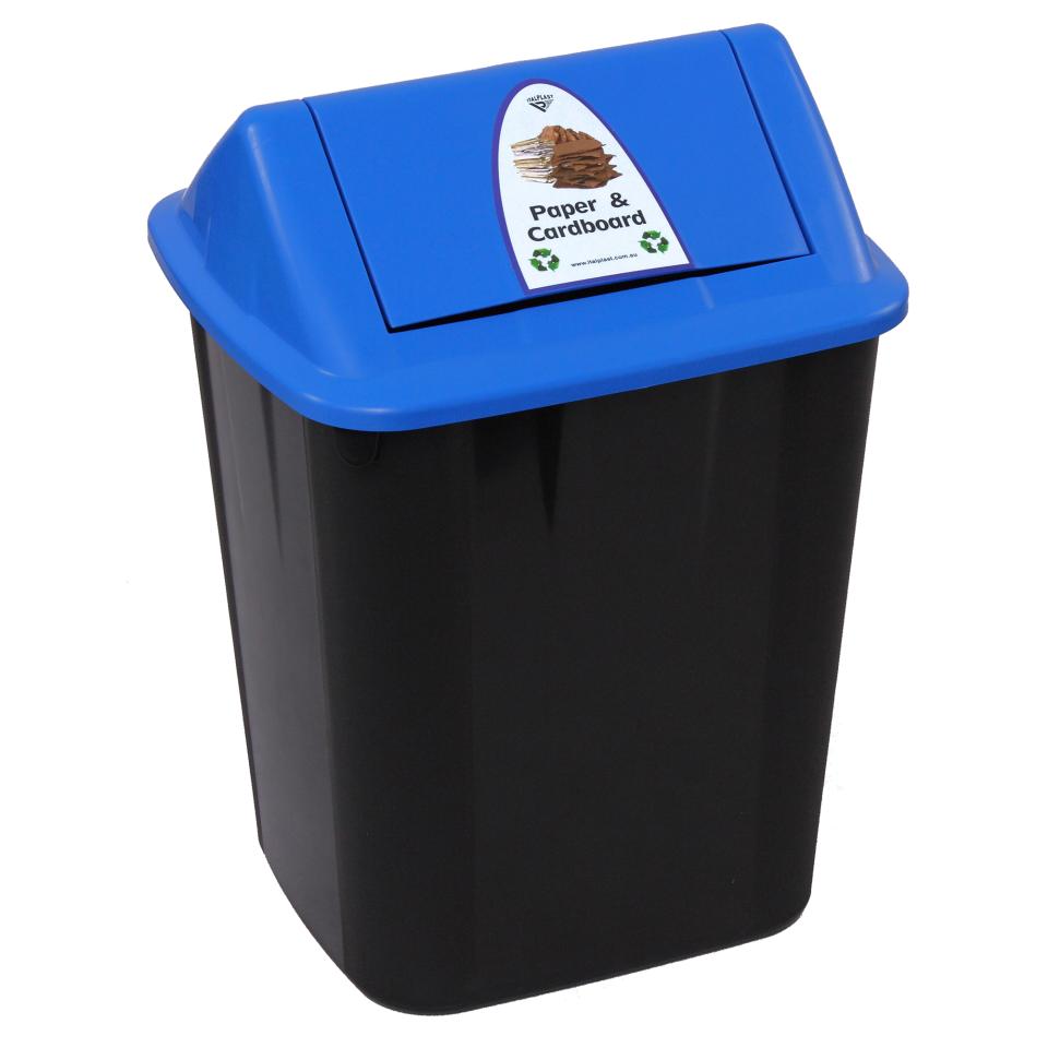 Italplast Waste Separation Bin 32l Paper & Cardboard