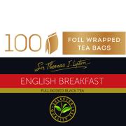 Sir Thomas Lipton English Breakfast Tea Box 100