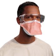 Fluidshield 46727 Level 3 N95 Filter Respirator Pouch-Style Surgical Mask Reg Orange Box 35