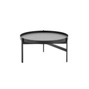 Rapid Line Nido Coffee Table 600mm Dia - Black/black