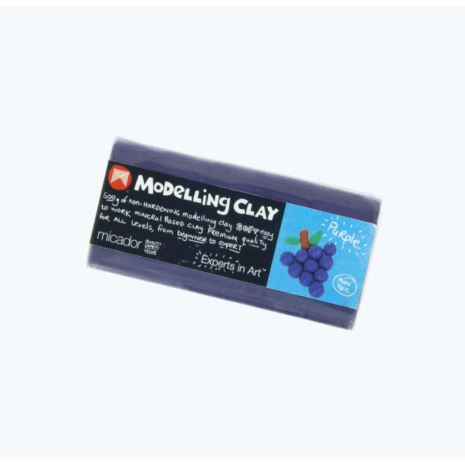 Micador Supermodelling Clay Purple 500g