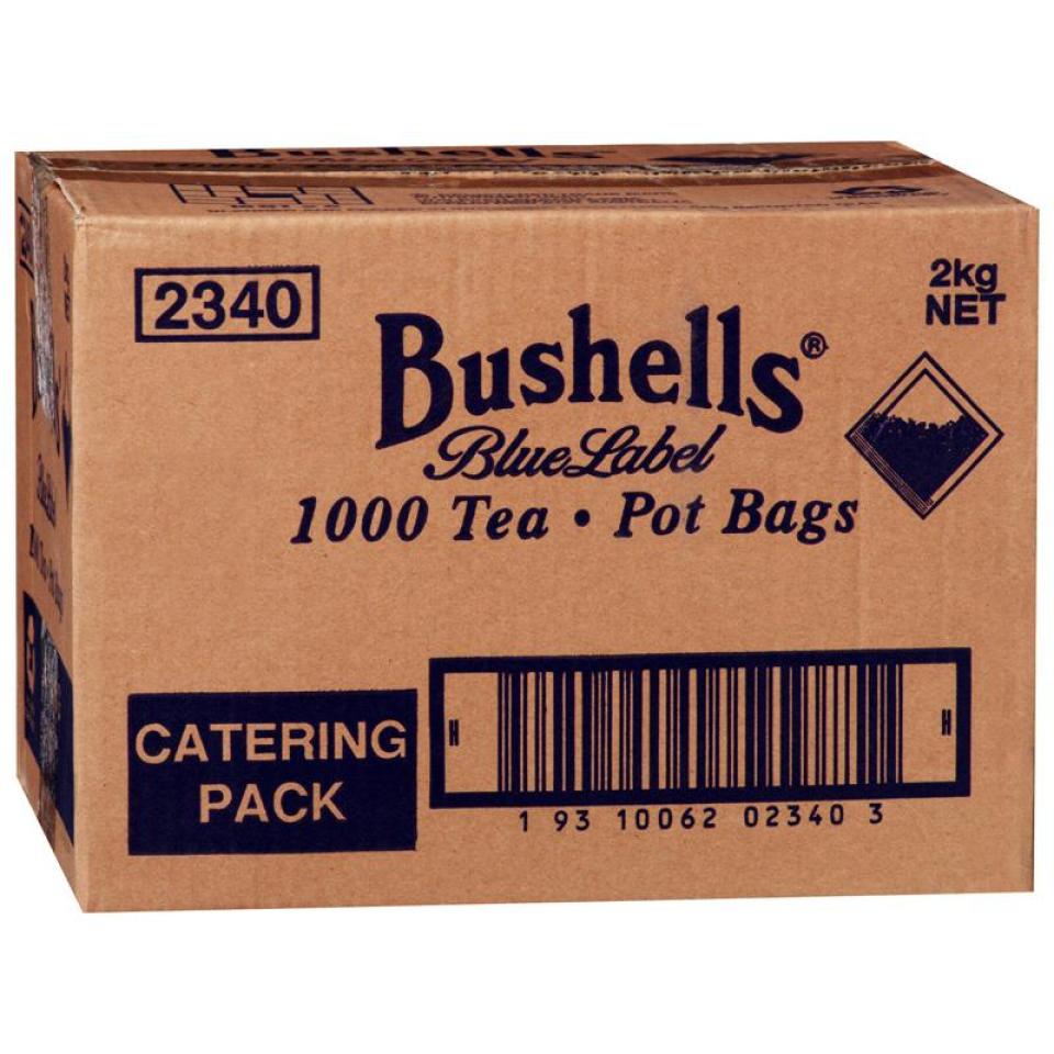 Bushells Black Teapot Tea Bags Carton 1000