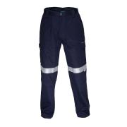 Portwest MW71E Straight Leg Cotton Drill Pants With Reflective Tape Size 132S